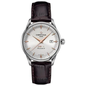 Certina DS-1 Herreklokke S�lv 40 mm C0298071603101