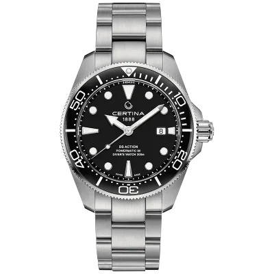 Certina DS Action C0326071105100 herreklokke svart 43 mm