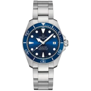 Certina DS Action C0328071104100 Bl� 38 mm Mekanisk Unisex