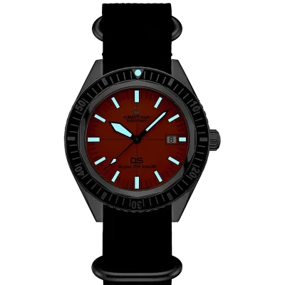 Certina C0374071728010 Herreklokke Mekanisk 43 mm Orange