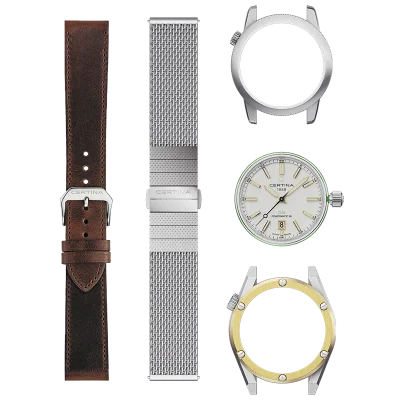 Certina C0414071903101 Herreklokke Mekanisk S�lv 42 mm