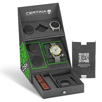Certina C0414071903101 Herreklokke Mekanisk S�lv 42 mm