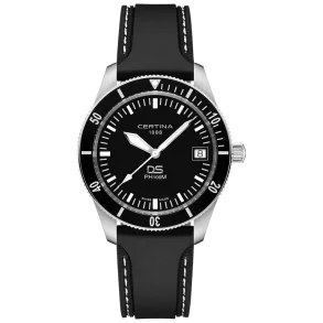 Certina C0444101705000 herreklokke svart 41 mm quartz