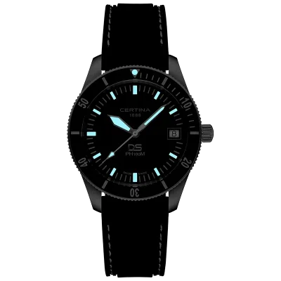 Certina C0444101705000 herreklokke svart 41 mm quartz