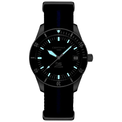 Certina C0444101804000 herreklokke bl� 41 mm quartz