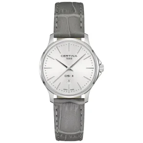Certina DS-8 dameklokke C0450101603100 s�lv 31 mm