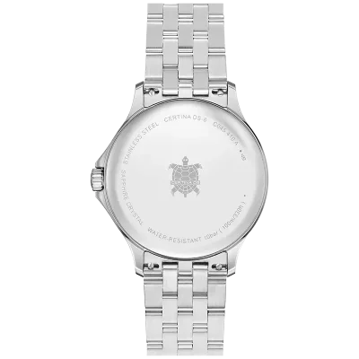 Certina DS-8 herreklokke hvit 40 mm C0454101101100