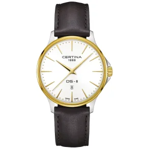 Certina DS-8 Herre Quartz S�lv 40 mm C0454102603100