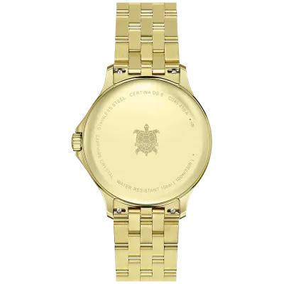 Certina DS-8 Herreklokke C0454103336100 Gul 40 mm Quartz