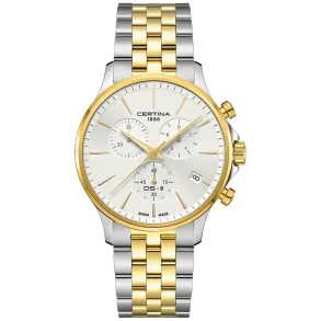 Certina DS-8 Herre Quartz S�lv 41 mm C0454172203100