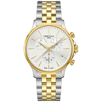Certina DS-8 Herre Quartz S�lv 41 mm C0454172203100