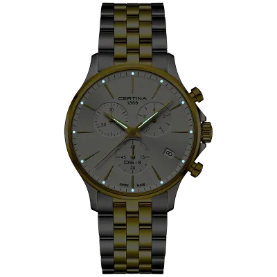 Certina DS-8 Herre Quartz S�lv 41 mm C0454172203100