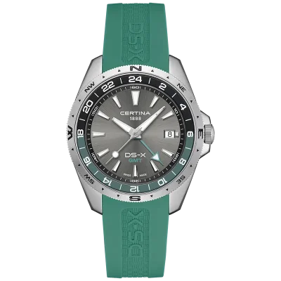 Certina C0474521708100 DS-X herreklokke gr� 41 mm quartz