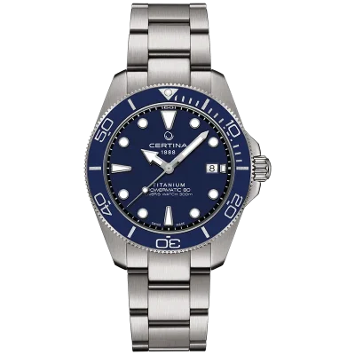 Certina DS Action C0484074404100 Herreklokke Bl� 41 mm