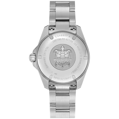 Certina DS Action Unisex C0488071105100 Svart 38 mm