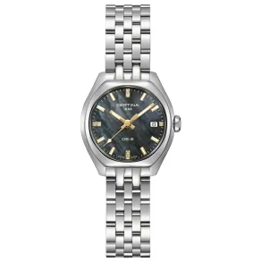 Certina DS-2 dameklokke svart 28 mm C0492101112601