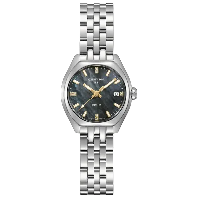 Certina DS-2 dameklokke svart 28 mm C0492101112601