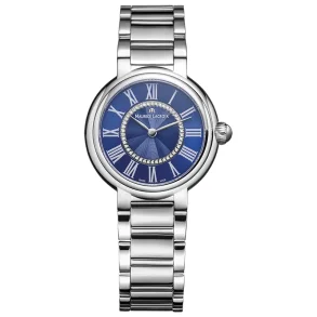 Maurice Lacroix Fiaba FA1306-SS002-410-1 bl� dameklokke quartz