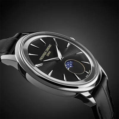 Frederique Constant FC-206B3S6 dameklokke svart safirglass 30 mm