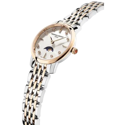 Frederique Constant FC-206MPWD1S2B dameklokke perlemor safirglass