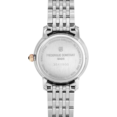 Frederique Constant FC-206MPWD1S2B dameklokke perlemor safirglass