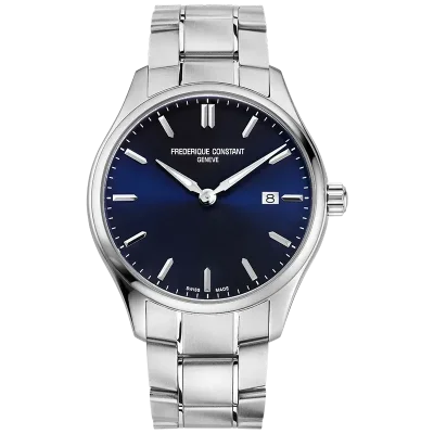Frederique Constant FC-220NS5B6B herreklokke bl� safirglass