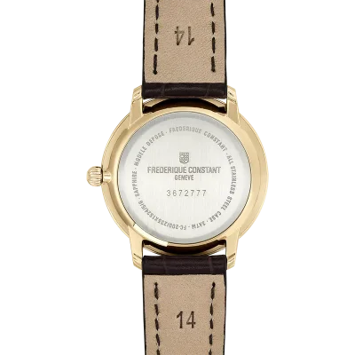 Frederique Constant FC-235M1S5 dameklokke s�lv 29 mm