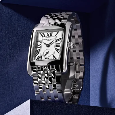 Frederique Constant FC-235S2C6B dameklokke s�lv 36 mm
