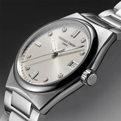 Frederique Constant FC-240BGD2NH6B dameklokke champagne 21 mm
