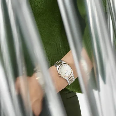 Frederique Constant FC-240MPWD2NH22B dame klokke perlemor safirglass