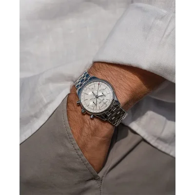 Frederique Constant FC-296SW5B6B herreklokke med safirglass, 40 mm