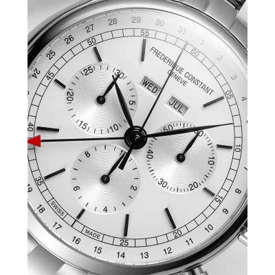 Frederique Constant FC-296SW5B6B herreklokke med safirglass, 40 mm