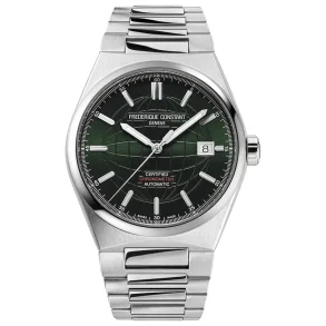 Frederique Constant FC-303G3NH6B herreklokke 39 mm gr�nn safirglass