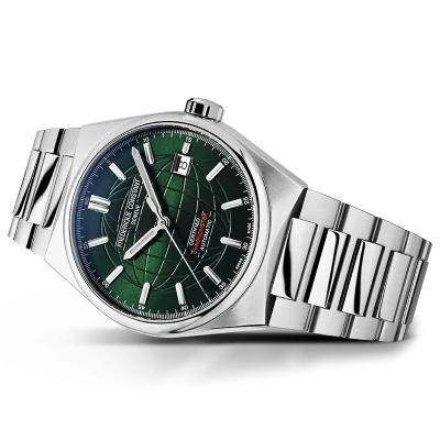 Frederique Constant FC-303G3NH6B herreklokke 39 mm gr�nn safirglass