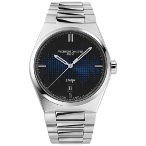 Frederique Constant FC-303TA3NH6B herreklokke bl� safirglass 39 mm