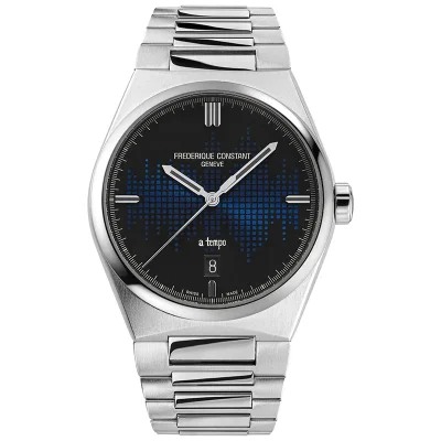 Frederique Constant FC-303TA3NH6B herreklokke bl� safirglass 39 mm