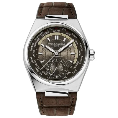 Frederique Constant FC-718C4NH6 Herreklokke Mekanisk 41 mm Brun