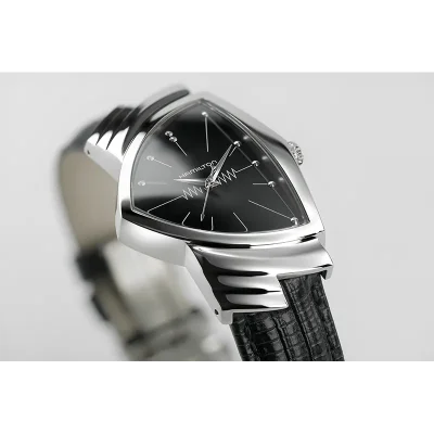Hamilton H24411732 rustfri st�l quartz klokke