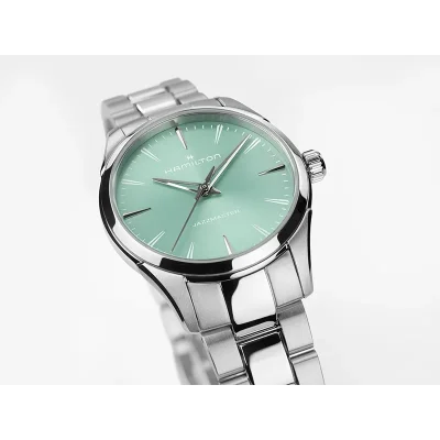Hamilton Jazzmaster H32301161 gr�nn 32 mm quartz