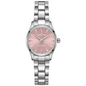 Hamilton H32301171 dameklokke med rosa skive og rustfritt st�l