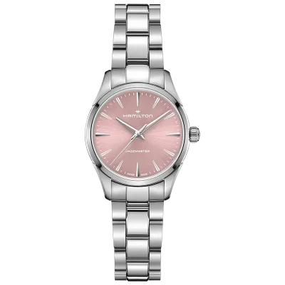 Hamilton H32301171 dameklokke med rosa skive og rustfritt st�l