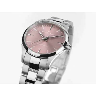 Hamilton H32301171 dameklokke med rosa skive og rustfritt st�l