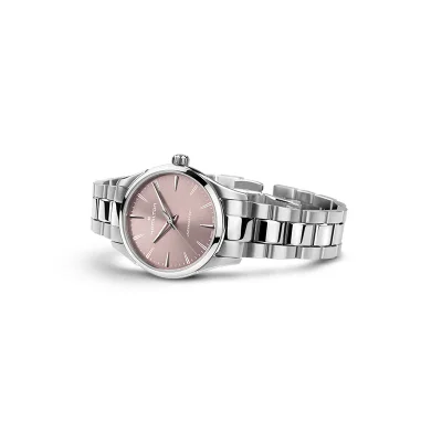 Hamilton H32301171 dameklokke med rosa skive og rustfritt st�l