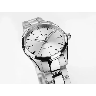 Hamilton Jazzmaster H32301181 Rustfritt St�l Gr� Quartz