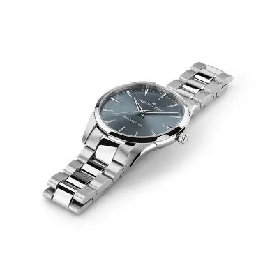 Hamilton Jazzmaster H32461141 Rustfritt st�l Bl� Skive