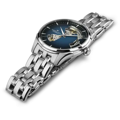Hamilton H32675140 Bl� Rustfritt St�l Mekanisk Klokke