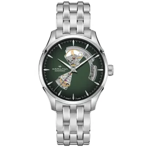 Hamilton H32675160 Jazzmaster gr�nn mekanisk klokke