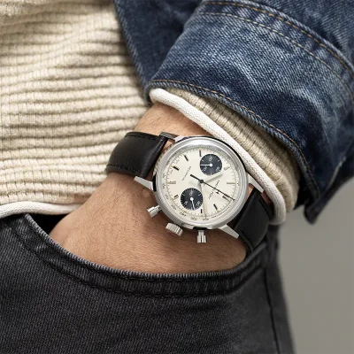 Hamilton H38429710 Rustfritt St�l Mekanisk Klokke