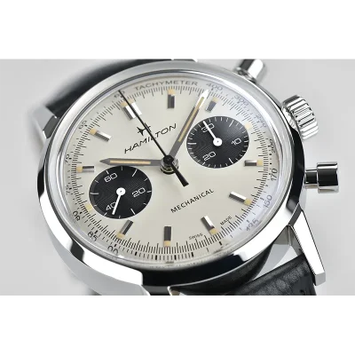 Hamilton H38429710 Rustfritt St�l Mekanisk Klokke