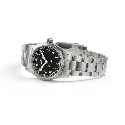 Hamilton Khaki Field H69301130 svart safirglass 33 mm